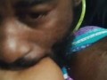PRETTY BREASTS TITTY SUCK BEFORE BIG BLACK BALLS GETS ATE UP!!!!!!!!