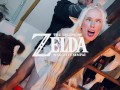 Elf Princess ZELDA roughly fucked by Stranger! REAL LIFE HENTAI - Ahegao Cosplay Girl