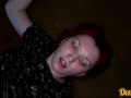 homemade anal sex with cute red-haired girl cum on face