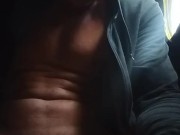 My gleaming cock pissing in a bottle so I can drink it later.