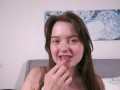 First Sex and Deprivation Vaginal Virginity of 18yo Angelica with her StepDad