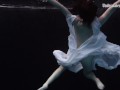 Dark pool vibes with white dress girl