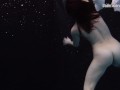 Dark pool vibes with white dress girl