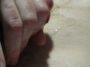 Huge cock blowing a load