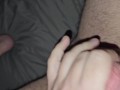 Anal jerk tease