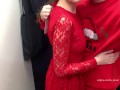Stand & Carry Fuck with Schoolgirl in Fitting room 🥵 Risky sex