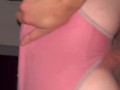 Bella Reverse Cowgirl Homemade pink panties