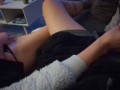 'Almost Caught'  NutFlix & Chill - We Can't keep our hands off each other! (Juicy Lousie)