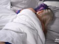 Step Mom Wakes up to a Hard Cock of her Step Son after Pussy Fingering while Husband ain't Home
