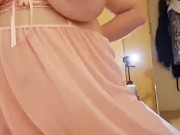 Sexy Babe with Perfect Tits Rides On Top Cowgirl Quickie