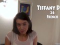 French deepthroat slut deepthroats and takes a massive facial in casting