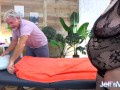 Masseur Satisfies Hot BBW Sasha Syren