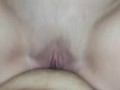 Don't stop Please until not l Cum inside Pussy - Slut Wife POV Pussy Creampie
