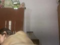 BIG ASS DOGGYSTYLE - Dildo Masturbation