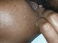 FREAKY SMOOCHIES AND LICKS THE ANAL WAY CLOSE UP BEFORE SHE EATS GORILLA DICK UP!!!!!!!