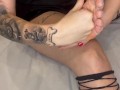 Hot Oily Massage In My Small Feet