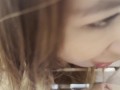 Compilation of blowjobs in public places: Japanese babe sucks on the beach and in the fitting room