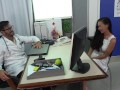 Doctor with huge cock seduces busty patient latina with big ass
