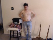 Stripteaser XXX Pornstar Mike Let's His Guard Down!