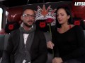 Black Sophie Picked Up For Valentine's Day Sex In The Bus - LETSDOEIT