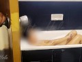 Watched My Sister's Friend In The Bathroom Giving A Blowjob And A Handjob
