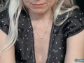Wiife's sensitive footjob, mutual masturbation and handjob-cumshot
