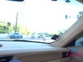 GFE hook with Asian Jade Kimiko sucking that cock in the car POV #roadhead