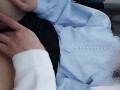 女性用　車の中でムラムラしてたら彼が手マンでイかせてくれた♡