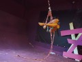 Branding while suspensing in ropes - Bondage Shibari Ritual - Private Sesion