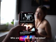 I found out that my sister's friend acts in porn