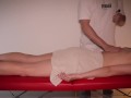 Erotic oiled massage make real shaking female orgasm