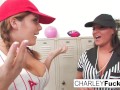 Charley Chase Throws a move on Natasha