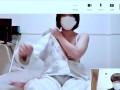 彼女に遠隔で指示を出して絶頂させた。Japanese hentai movie.