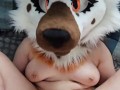 POV: Furry Girl With A Fat Ass Rides Your Cock And Drains You (Loud Moaning)