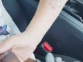 Freaky Milf teases cock couldn't resist pulls Car over for quickie