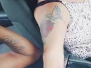 Freaky Milf teases cock couldn't resist pulls Car over for quickie