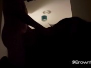 Real Couple - Guy Fucks Girlfriend and Cums Inside Her Pussy