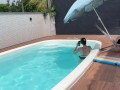 Enjoying a day at the pool and fucking until I cum
