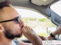 Having Foot Sex With a Hitchhiker