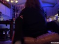 #240 Perfect Girlfriend in Black Thong Riding Me on the Footstool (Available in VR!)