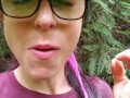 Cute Hiker Takes a Piss on the Path
