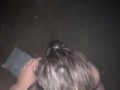 Slut night walks by highway
