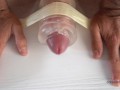 Clear Fleshlight FUCK and Loud Moaning