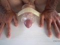 Clear Fleshlight FUCK and Loud Moaning