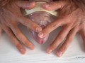 Clear Fleshlight FUCK and Loud Moaning