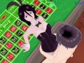 Rukia Kuchiki (Bunny Girl ver.) and I have intense sex in the casino. - BLEACH Hentai