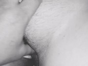 juicy and hairy crotch of a chubby girl