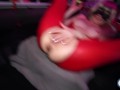 PAWG TEEN in Red leather suit ANAL fuck frenzy