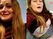 Ersties - Höhepunkt auf der Flugzeugtoilette mit Sally B