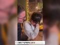 Aaliyah Yasin gets fingered at the busy restaurant